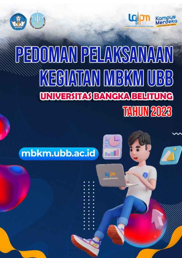 Banner Link Revisi Buku Pedoman Pelaksanaan Kegiatan MBKM UBB 2023